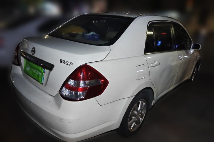 Used Nissan Tiida Sedan 2008 1.6L Automatic Smart Version Rear Right 45 Deg