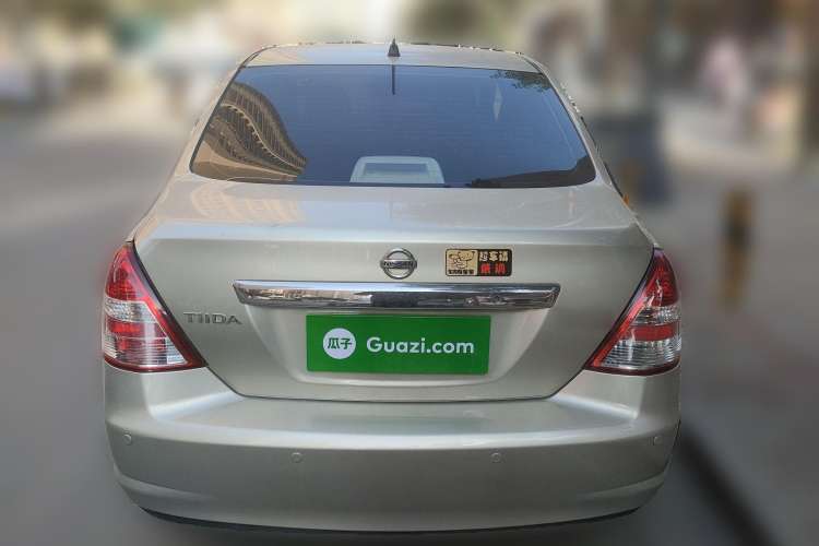 Used Nissan Tiida Sedan 2008 1.6L Automatic Smart Version Rear