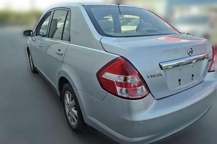 Used Nissan Tiida Sedan 2009 1.6L Automatic Tech Edition Rear Left 45 Deg
