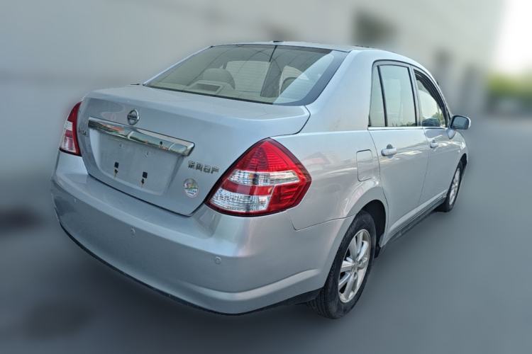 Used Nissan Tiida Sedan 2009 1.6L Automatic Tech Edition Rear Right 45 Deg