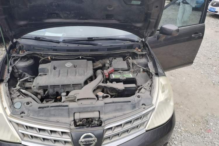Used Nissan Tiida Sedan 2009 1.6L Automatic Tech Edition Engine Bay Left
