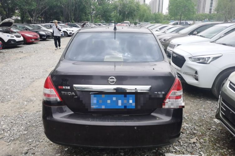 Used Nissan Tiida Sedan 2009 1.6L Automatic Tech Edition Rear