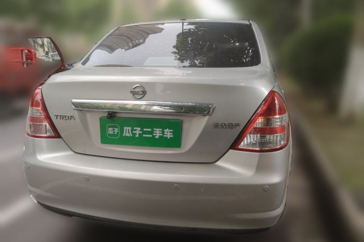 Used Nissan Tiida Sedan 2009 1.6L Automatic Tech Edition Rear