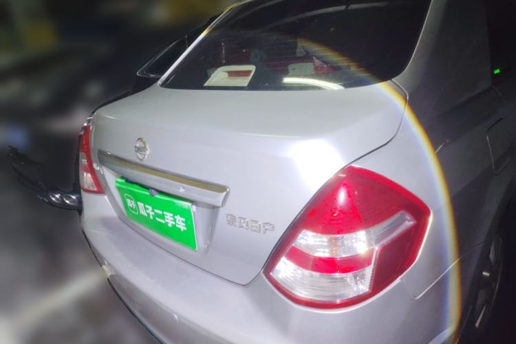 Used Nissan Tiida Sedan 2009 1.6L Automatic Tech Edition Rear