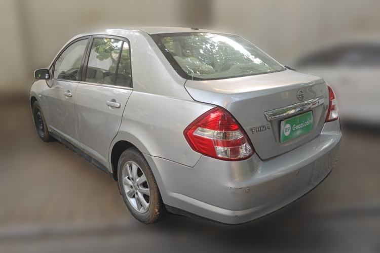 Used Nissan Tiida Sedan 2009 1.6L Automatic Tech Edition Rear Left 45 Deg