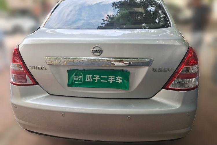 Used Nissan Tiida Sedan 2009 1.6L Automatic Tech Edition Rear
