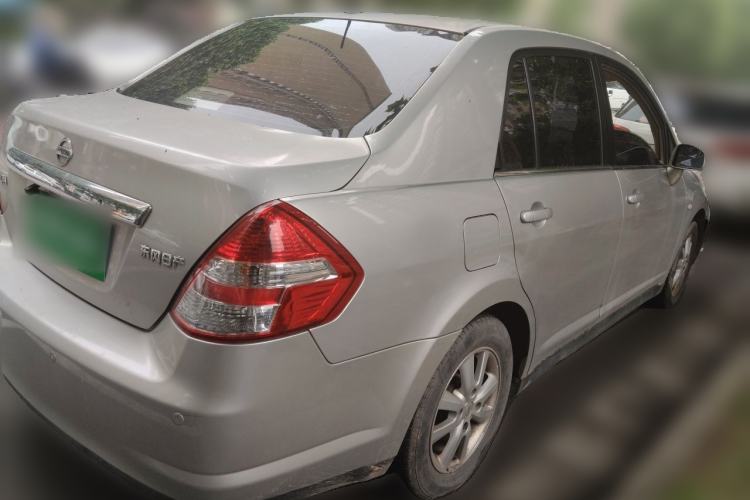 Used Nissan Tiida Sedan 2009 1.6L Automatic Tech Edition Rear Right 45 Deg