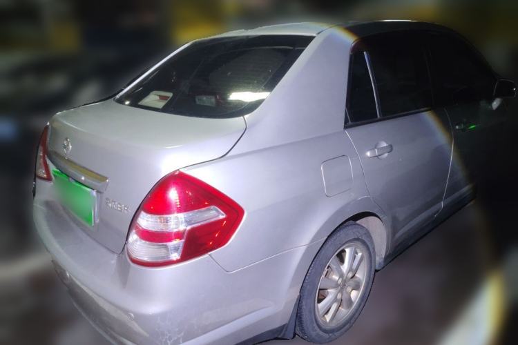 Used Nissan Tiida Sedan 2009 1.6L Automatic Tech Edition Rear Right 45 Deg