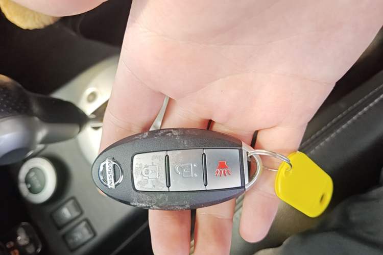 Used Nissan X-Trail 2008 2.5L XL CVT 4WD Vehicle Key