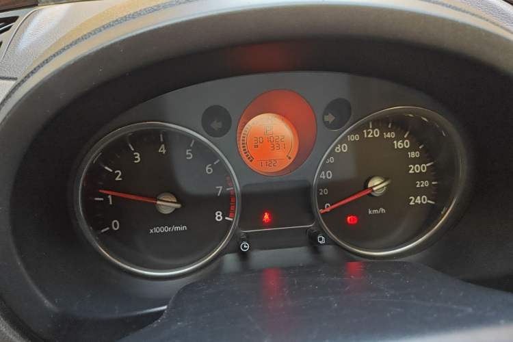 Used Nissan X-Trail 2010 2.5L CVT Flagship Edition 4WD Odometer Close Up