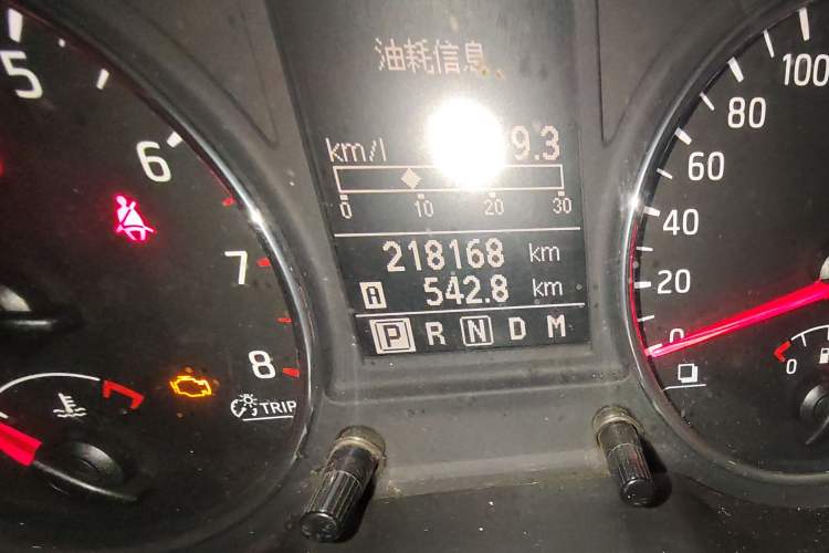 Used Nissan X-Trail 2012 2.0L CVT Comfort Edition 4WD Odometer Close Up