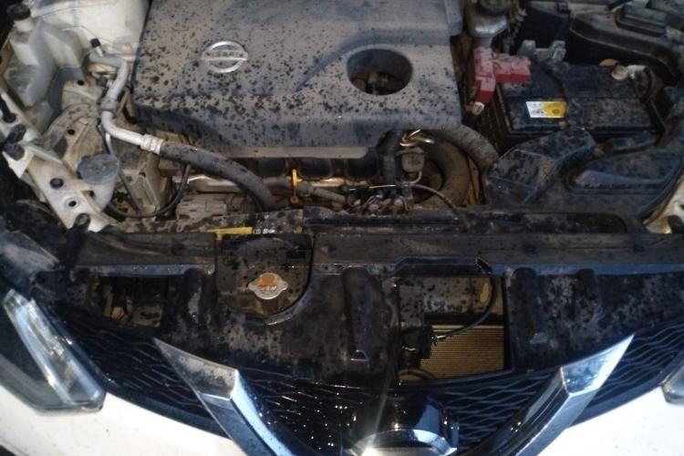 Used Nissan X-Trail 2014 2.0L CVT Comfort Edition 2WD Engine Bay