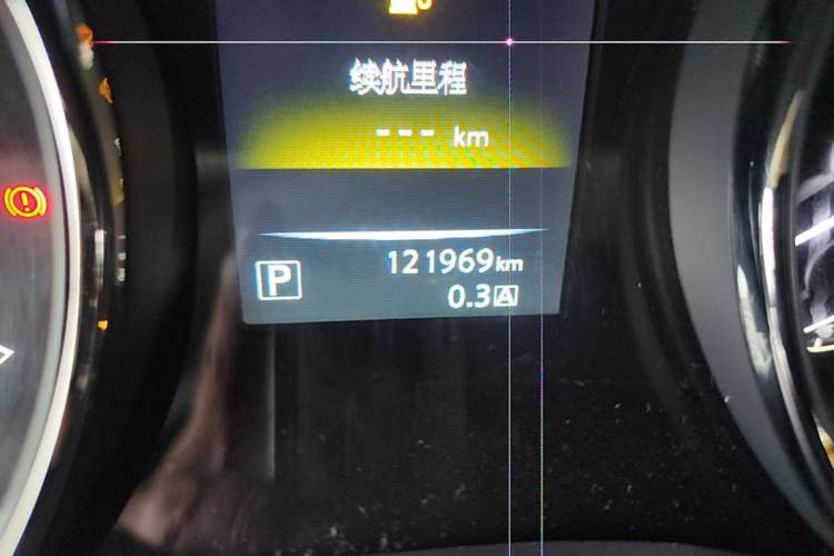 Used Nissan X-Trail 2014 2.0L CVT Smart Edition 2WD Odometer Close Up