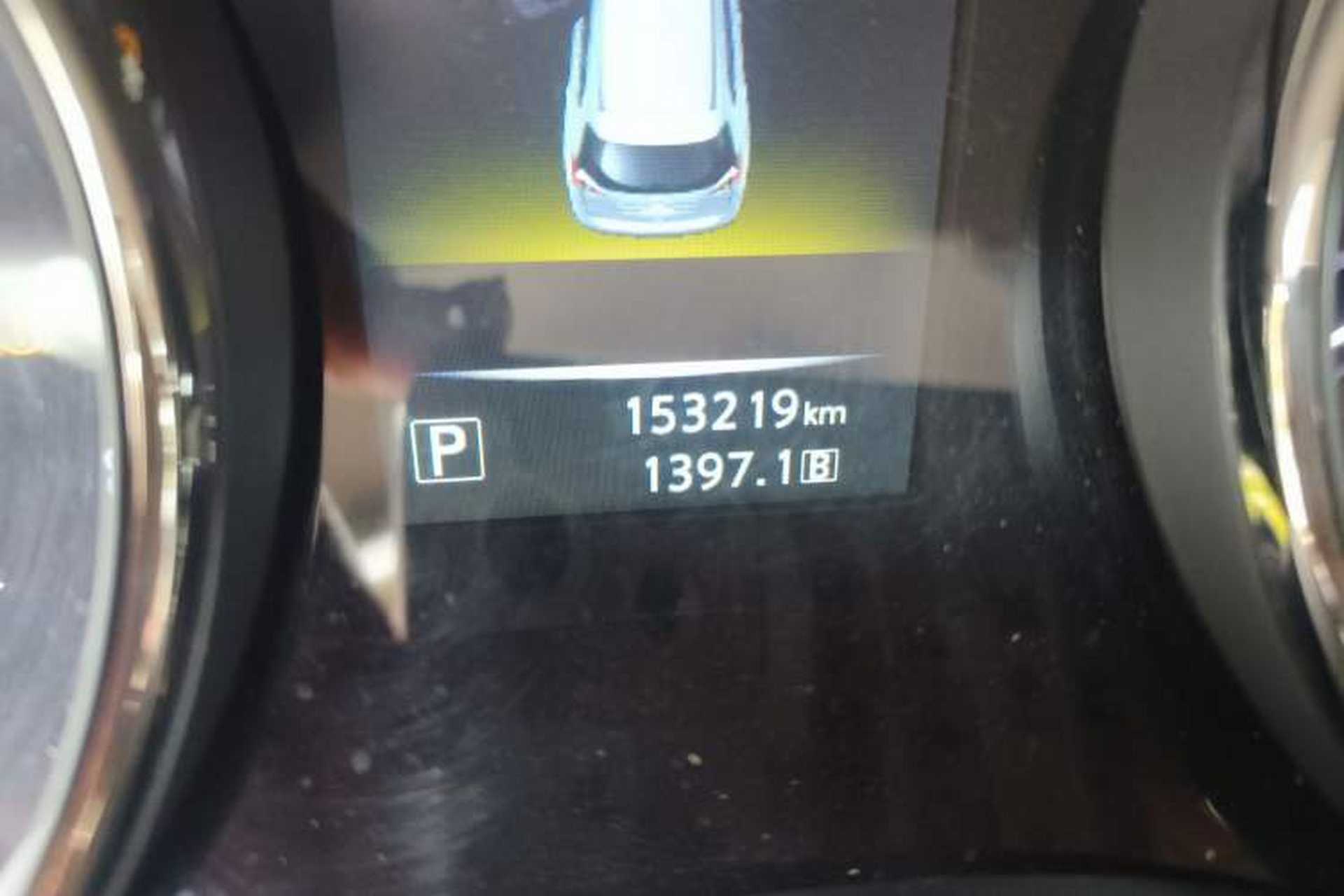 Used Nissan X-Trail 2014 2.0L CVT Comfort Edition 2WD Odometer Close Up