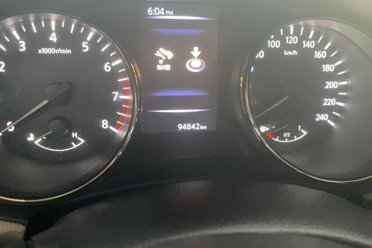 Used Nissan X-Trail 2017 2.0L CVT Comfort Edition 2WD Odometer Close Up