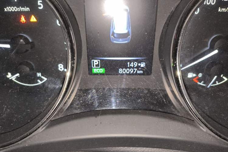Used Nissan X-Trail 2017 2.0L CVT Comfort Edition 2WD Odometer Close Up