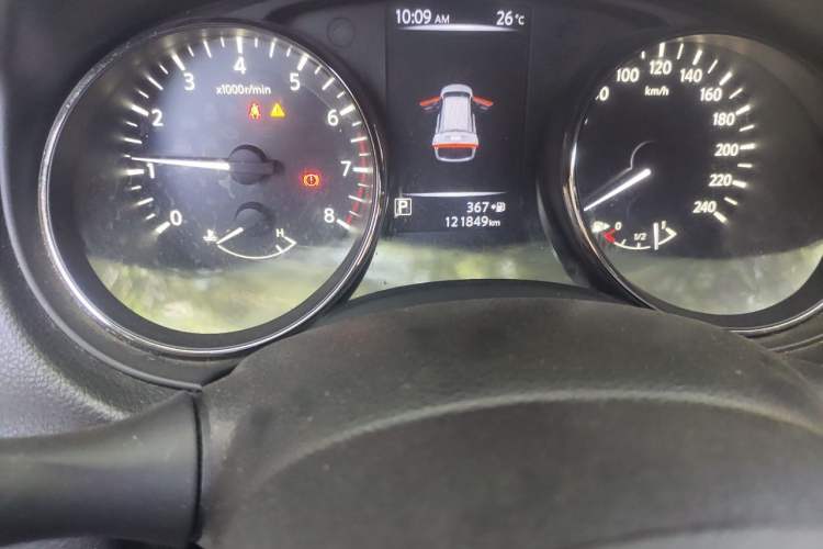 Used Nissan X-Trail 2017 2.0L CVT Comfort Edition 2WD Odometer Close Up
