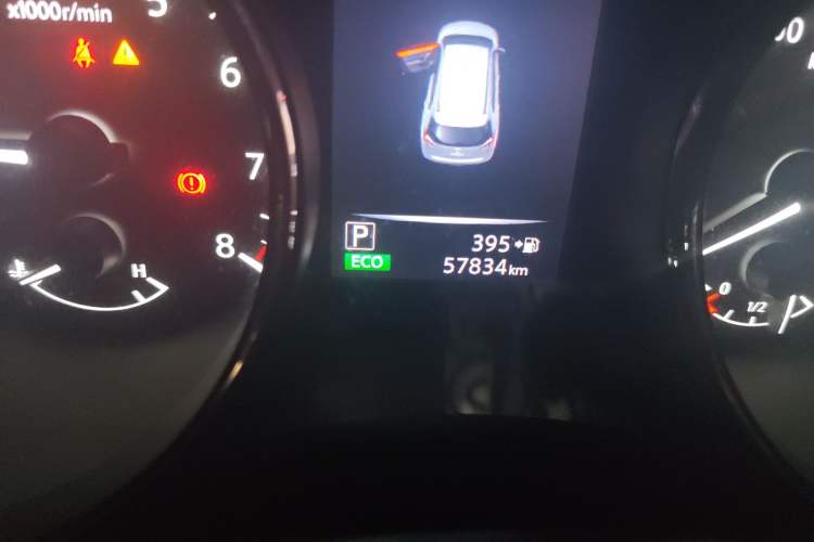 Used Nissan X-Trail 2017 2.0L CVT Comfort Edition 2WD Odometer Close Up