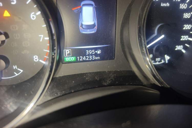 Used Nissan X-Trail 2017 2.5L CVT Luxury Edition 4WD Odometer Close Up