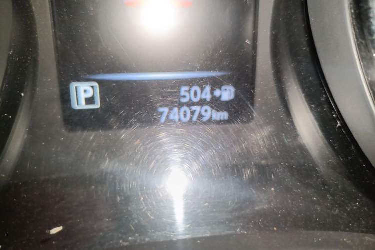 Used Nissan X-Trail 2017 2.0L CVT Comfort Edition 2WD Odometer Close Up
