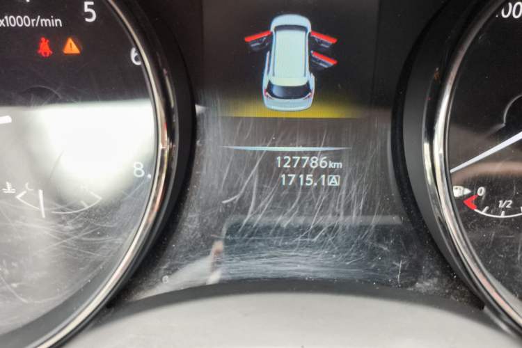 Used Nissan X-Trail 2017 2.0L Manual Classic Edition 2WD Odometer Close Up