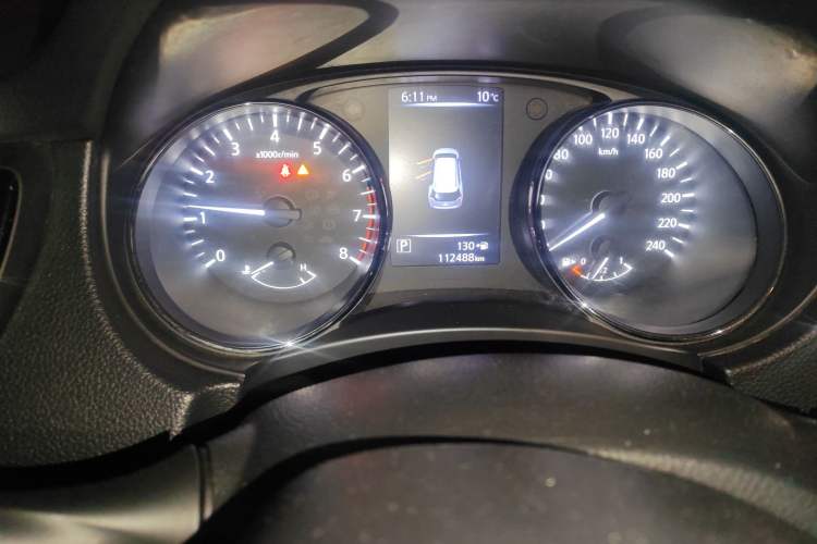 Used Nissan X-Trail 2017 2.0L CVT Comfort Edition 2WD Odometer Close Up