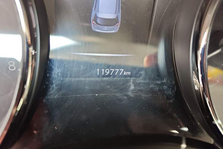 Used Nissan X-Trail 2017 2.0L CVT Comfort Edition 2WD Odometer Close Up