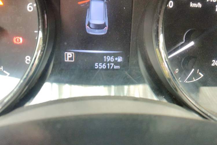 Used Nissan X-Trail 2017 2.0L CVT Comfort Edition 2WD Odometer Close Up
