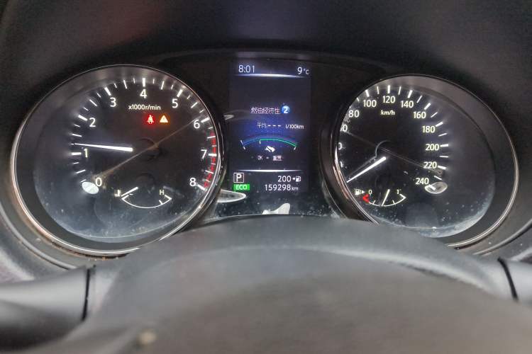 Used Nissan X-Trail 2017 2.0L CVT Comfort Edition 2WD Odometer Close Up