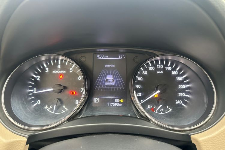 Used Nissan X-Trail 2017 2.0L CVT Comfort Edition 2WD Odometer Close Up