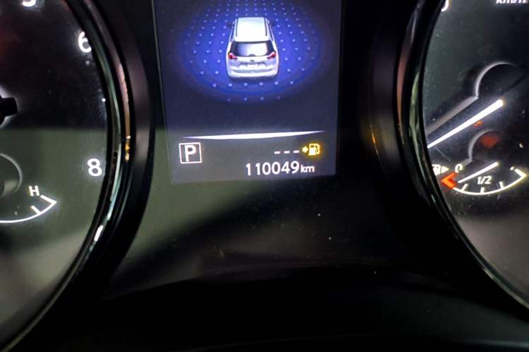 Used Nissan X-Trail 2017 2.0L CVT Comfort Edition 2WD Odometer Close Up