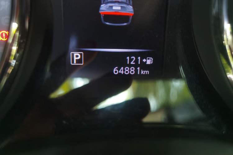 Used Nissan X-Trail 2017 2.0L CVT Comfort Edition 2WD Odometer Close Up