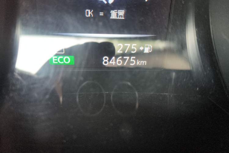 Used Nissan X-Trail 2017 2.0L CVT Comfort Edition 2WD Odometer Close Up