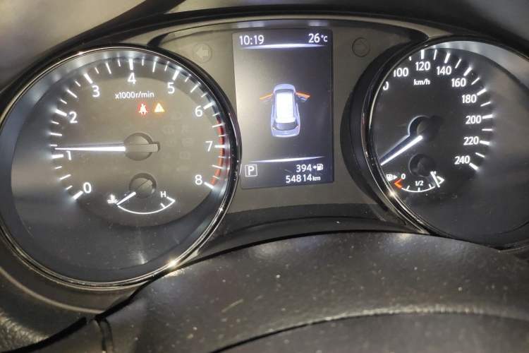 Used Nissan X-Trail 2017 2.0L CVT Comfort Edition 2WD Odometer Close Up