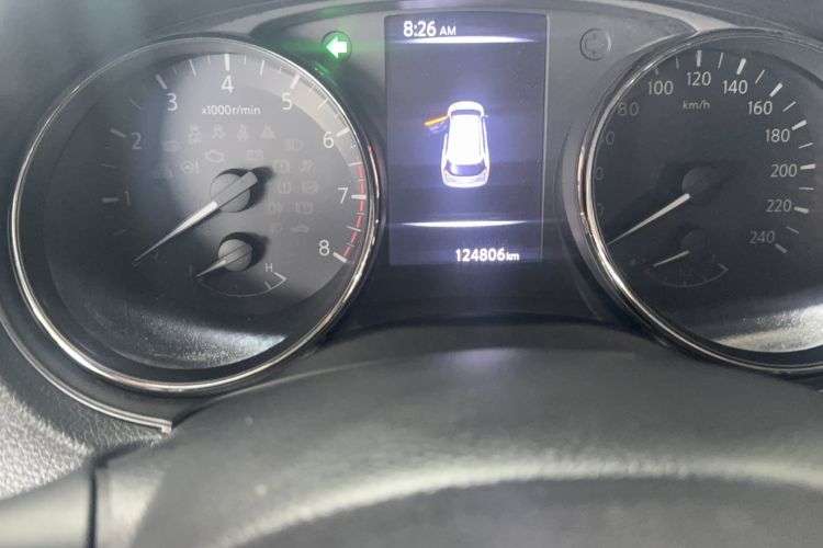 Used Nissan X-Trail 2017 2.0L CVT Comfort Edition 2WD Odometer Close Up