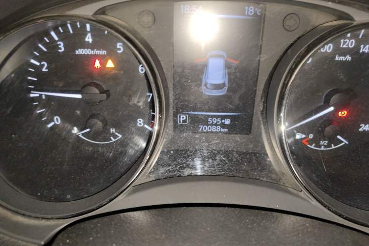 Used Nissan X-Trail 2019 2.0L CVT Smart Connect Comfort Edition 2WD Odometer Close Up