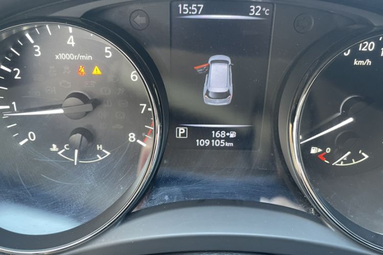 Used Nissan X-Trail 2019 2.0L CVT Smart Connect Comfort Edition 2WD Odometer Close Up