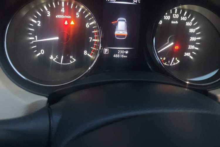 Used Nissan X-Trail 2019 2.0L CVT Smart Connect Comfort Edition 2WD Odometer Close Up