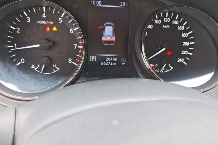 Used Nissan X-Trail 2019 2.0L CVT Smart Connect Comfort Edition 2WD Odometer Close Up