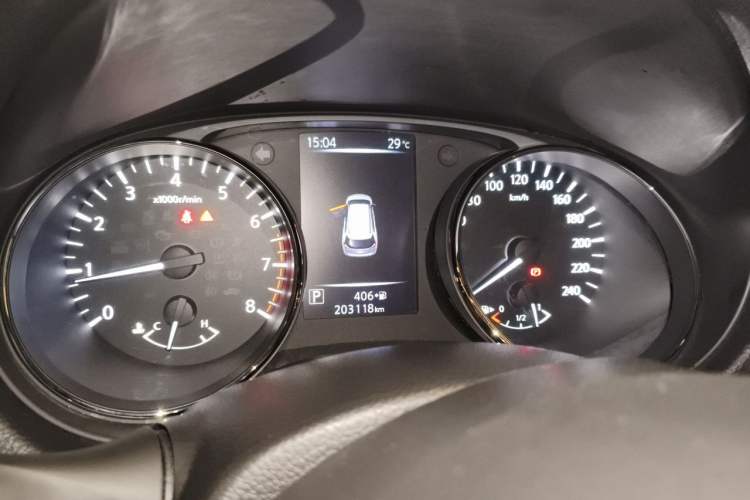 Used Nissan X-Trail 2019 2.0L CVT Smart Connect Comfort Edition 2WD Odometer Close Up
