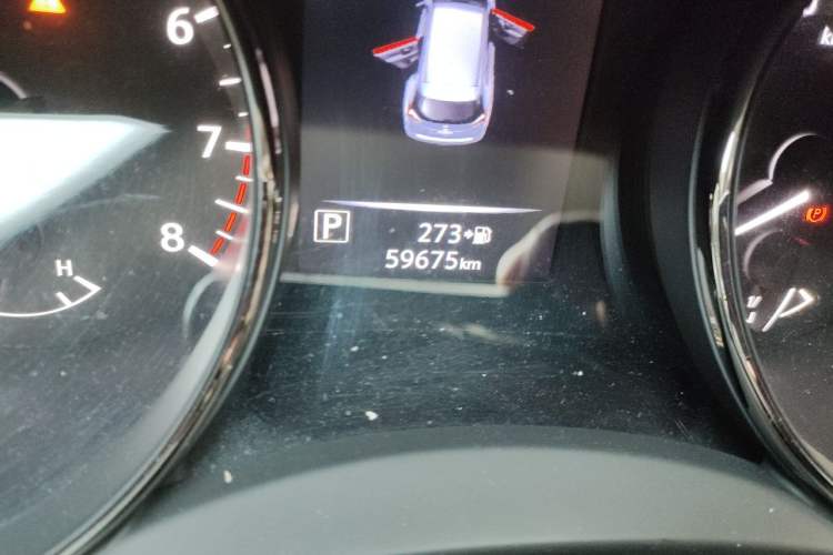 Used Nissan X-Trail 2019 2.0L CVT Smart Connect Comfort Edition 2WD Odometer Close Up