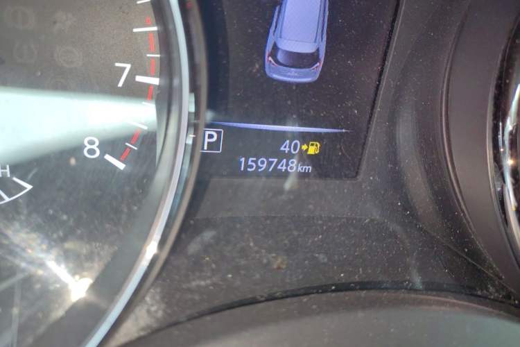 Used Nissan X-Trail 2019 2.0L CVT Comfort Edition 2WD Odometer Close Up