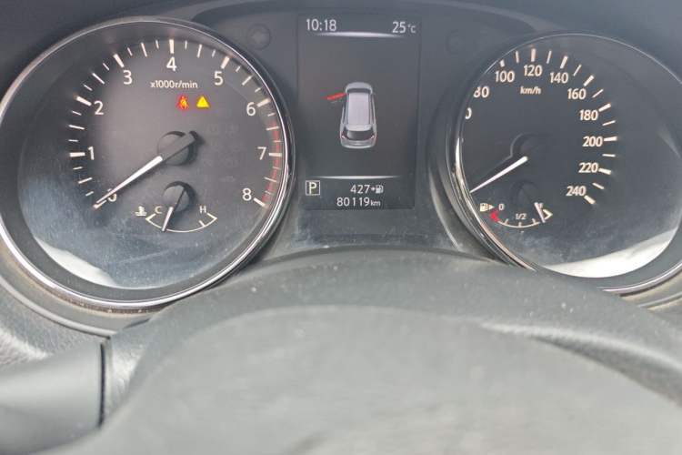 Used Nissan X-Trail 2019 2.0L CVT Smart Connect Comfort Edition 2WD Odometer Close Up