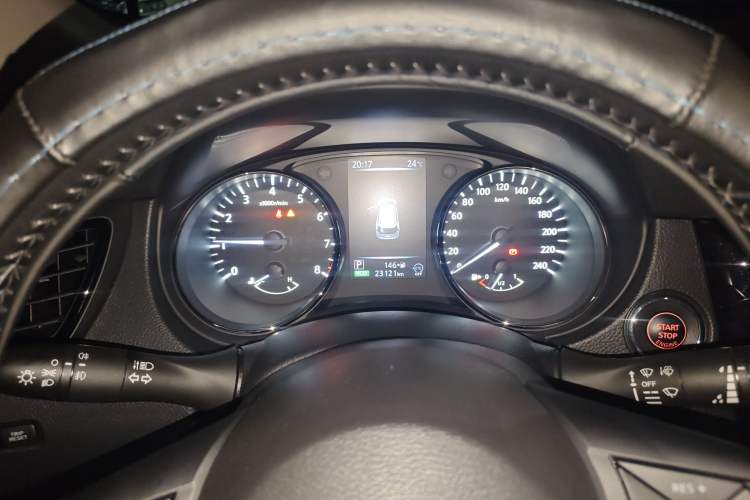 Used Nissan X-Trail 2019 2.0L CVT Comfort Edition 2WD Odometer Close Up