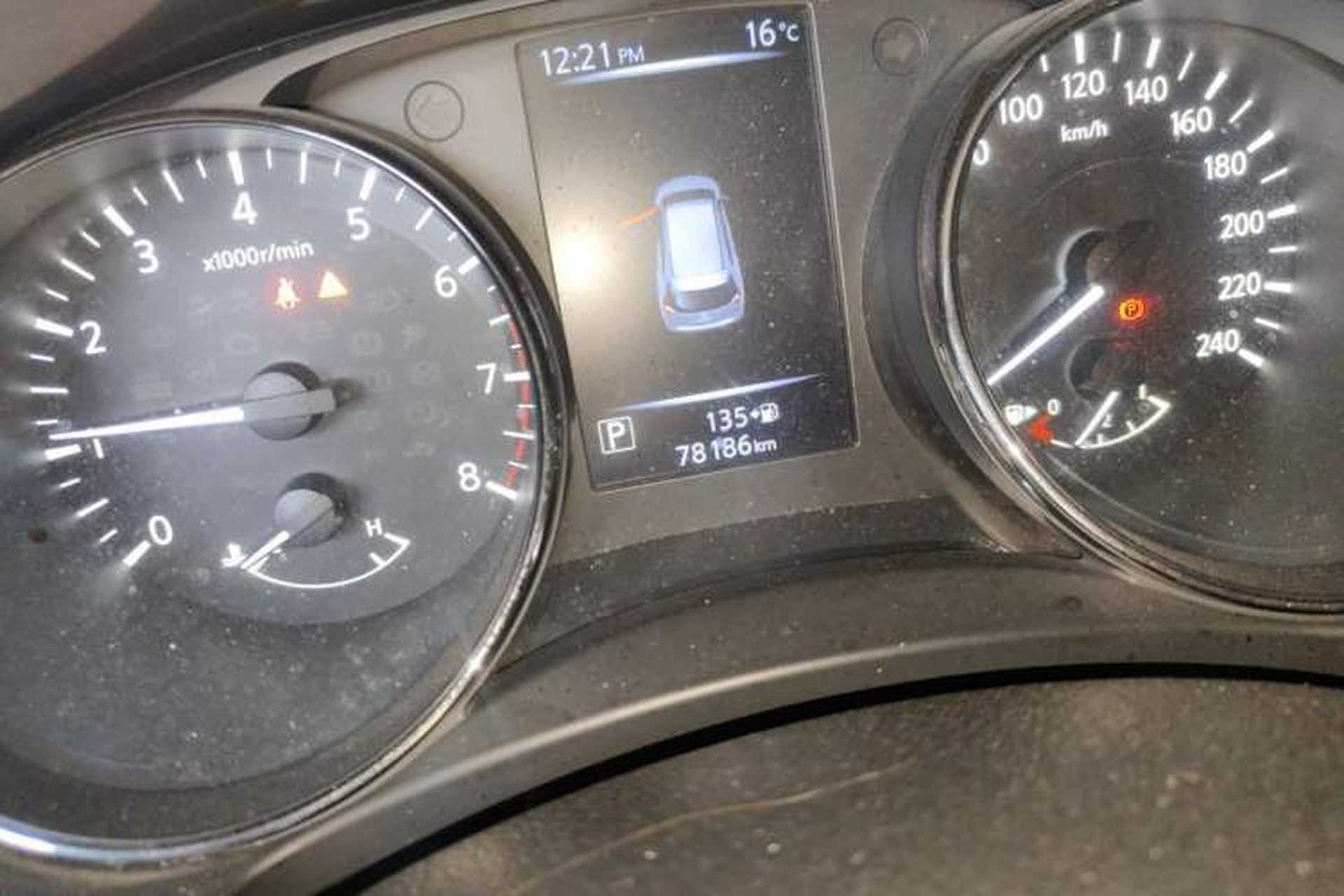 Used Nissan X-Trail 2019 2.0L CVT Smart Connect Comfort Edition 2WD Odometer Close Up