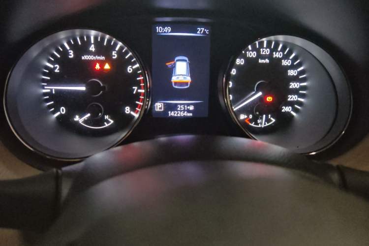 Used Nissan X-Trail 2019 2.0L CVT Smart Connect Comfort Edition 2WD Odometer Close Up