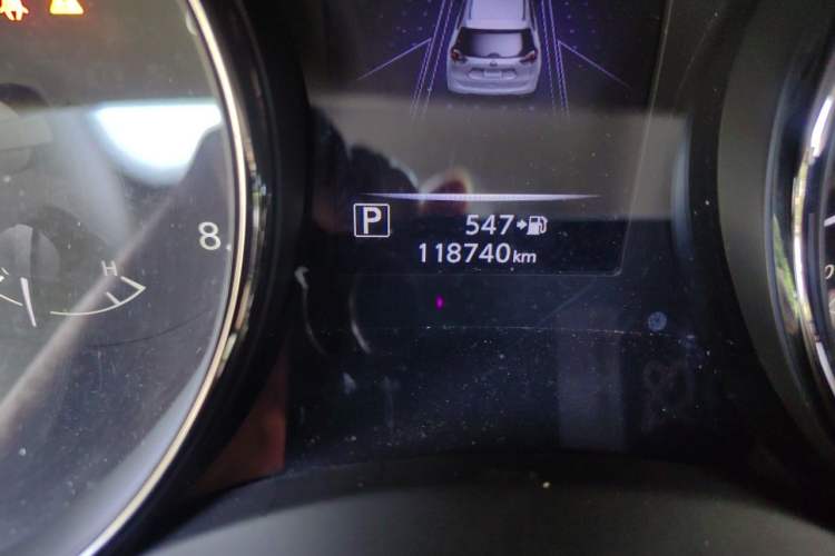 Used Nissan X-Trail 2019 2.0L CVT Smart Connect Comfort Edition 2WD Odometer Close Up