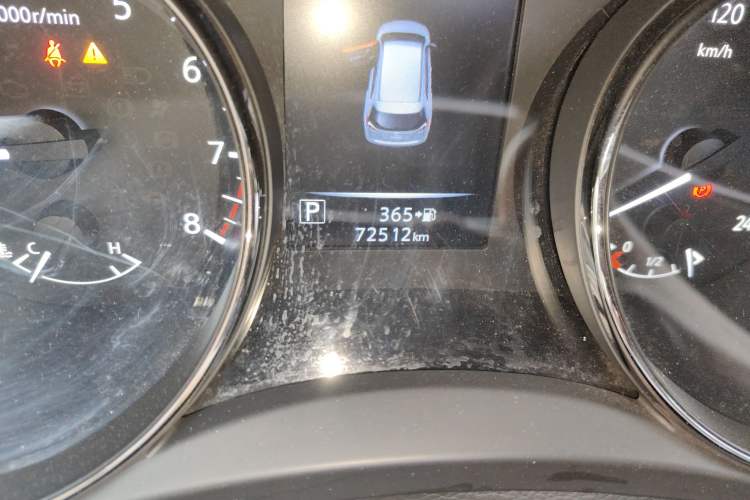 Used Nissan X-Trail 2019 2.0L CVT Smart Connect Comfort Edition 2WD Odometer Close Up