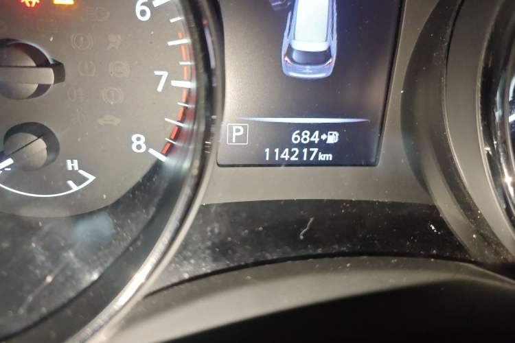 Used Nissan X-Trail 2019 2.0L CVT Comfort Edition 2WD Odometer Close Up