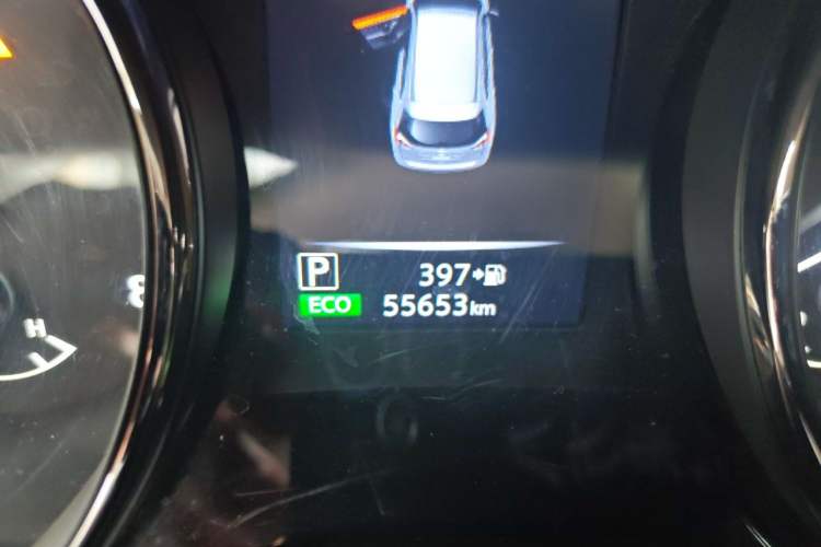 Used Nissan X-Trail 2019 2.0L CVT Smart Connect Comfort Edition 2WD Odometer Close Up